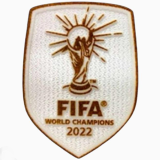 FIFA WORLD CHAMPIONS Patch 2022世界杯白底 阿~用 (You can buy it alone OR tell us which jersey to print it on. )