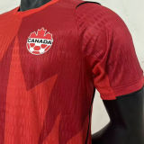 2026/27 Canada Home Red Player Version Soccer Jersey