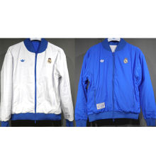 2026/27 RM Blue And White Reversible Sports Cotton Jacket 双面