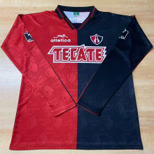 1995/1996 Atlas Home Red Black Retro Long Sleeve Soccer Jersey