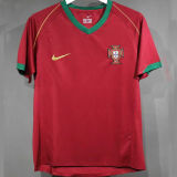 2006 Portugal Home Retro Player Version Soccer Jersey 球员版