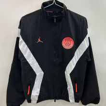 2026 PSG Fashion Black Windbreaker