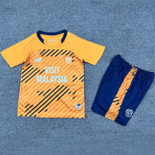 2025/26 Cardiff City Third Orange Kids Soccer Jersey