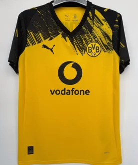 2025/26 BVB 1:1 Quality Home Yellow Fans Soccer Jersey 带胸前广告