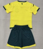 2025/26 Hibernian Away Yellow Kids Soccer Jersey