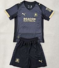 2025/26 Plymouth Argyle Away Black Kids Soccer Jersey