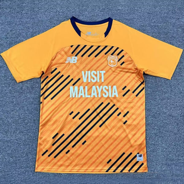 2025/26 Cardiff City Third Orange Fans Soccer Jersey