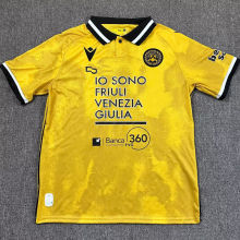 2025/26 Udinese Third Gold Fans Soccer Jersey
