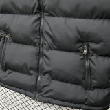 2026/27 NK Black Cotton Vest Jacket J5503 黑色带帽