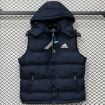 2026/27 AD Royal Blue Cotton Vest Jacket J5501 宝蓝色带帽