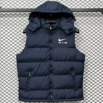 2026/27 NK x AIR Royal Blue Cotton Vest Jacket J5502 宝蓝色带帽