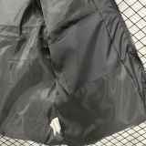2026/27 NK x AIR Black Cotton Vest Jacket J5502 黑色带帽