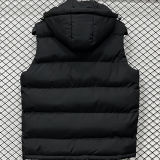 2026/27 NK Black Cotton Vest Jacket J5503 黑色带帽