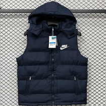 2026/27 NK Royal Blue Cotton Vest Jacket J5503 宝蓝色带帽