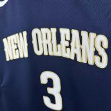2026 Pelicans POOLE #3 Dark Blue NBA Jerseys
