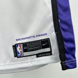 2026 Kings WESTBROOK #18 White NBA Jerseys