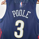 2026 Pelicans POOLE #3 Dark Blue NBA Jerseys