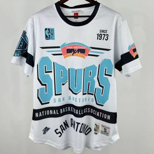 2026 Spurs Retro White T-Shirt