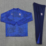 2026 France Blue Sweater Tracksuit