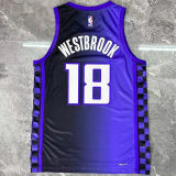 2026 Kings WESTBROOK #18 NBA Jerseys
