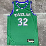 2026 Mavericks FLAGG #32 Green Retro NBA Jerseys