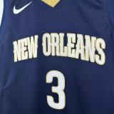 2026 Pelicans POOLE #3 Dark Blue NBA Jerseys