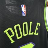 2026 Pelicans POOLE #3 Black NBA Jerseys