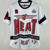2026 Miami Heat Retro White T-Shirt