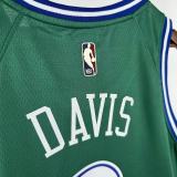 2026 Mavericks DAVIS #3 Green Retro NBA Jerseys