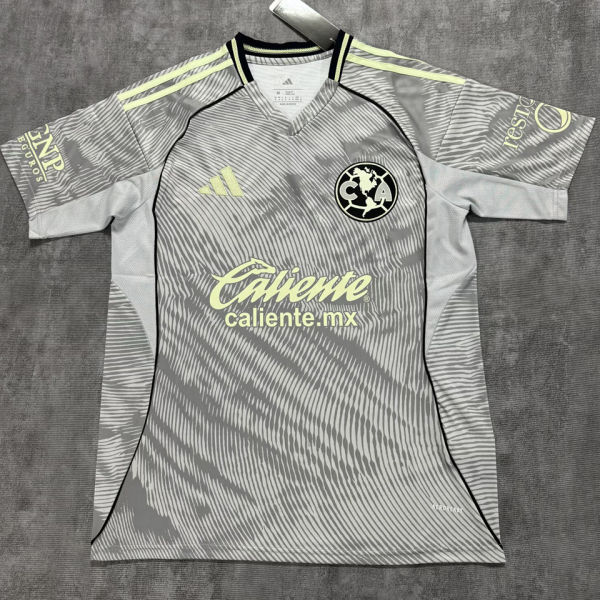 2025/26 Club America Third Grey Fans Soccer Jersey