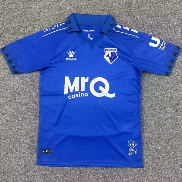 2025/26 Watford Third Blue Fans Soccer Jersey