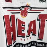 2026 Miami Heat Retro White T-Shirt