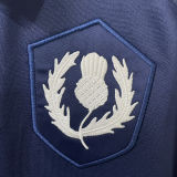2026 Scotland 100th Anniversary Edition Royal Blue Rugby Jersey 苏格兰