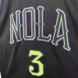 2026 Pelicans POOLE #3 Black NBA Jerseys