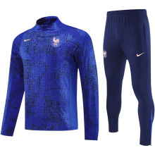 2026 France Blue Sweater Tracksuit