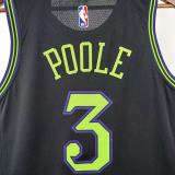 2026 Pelicans POOLE #3 Black NBA Jerseys