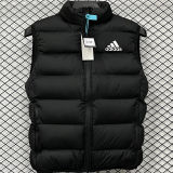 2026/27 AD Classic Black Cotton Vest Jacket J5 黑色