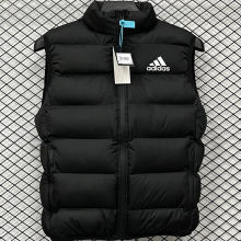 2026/27 AD Classic Black Cotton Vest Jacket J5 黑色