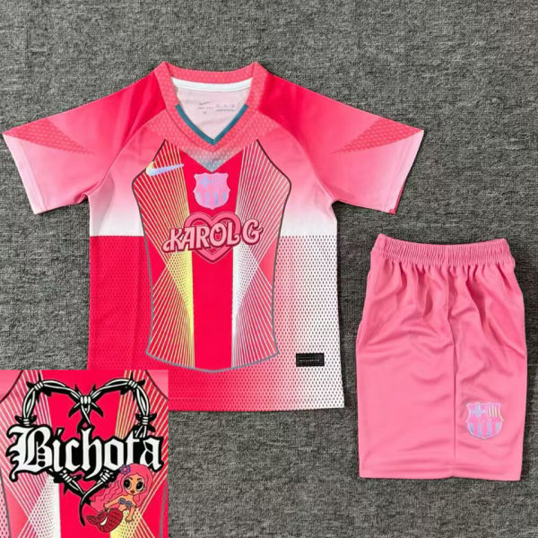 2025/26 BA KAROL G VERSION Kids Soccer Jersey