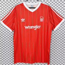 1982/1984 Nottingham Home Red Retro Soccer Jersey