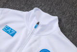 2026 Napoli White Kids Jacket Tracksuit