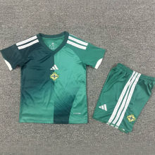 2026/27 North Ireland Home Green Kids Soccer Jersey