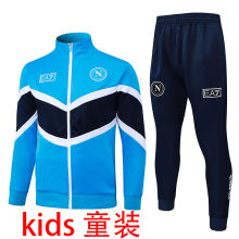 2026 Napoli Blue Kids Jacket Tracksuit