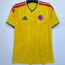 2026/27 Colombia 1:1 Quality Home Yellow Fans Soccer Jersey