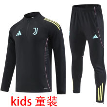 2026 JUV Black Kids Sweater Tracksuit