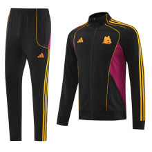 2026 Roma Black Jacket Tracksuit