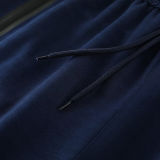2026 BA Baby Blue Hoody Thickened Fluff Zipper Jacket Tracksuit