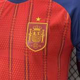 2026/27 Spain Home Red Player Version Soccer Jersey