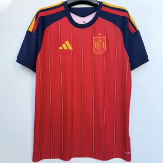 2026/27 Spain 1:1 Quality Home Red Fans Soccer Jersey