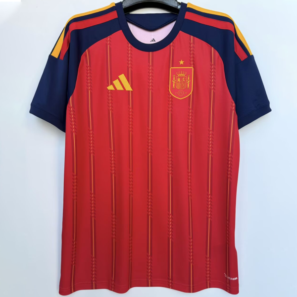 2026/27 Spain 1:1 Quality Home Red Fans Soccer Jersey